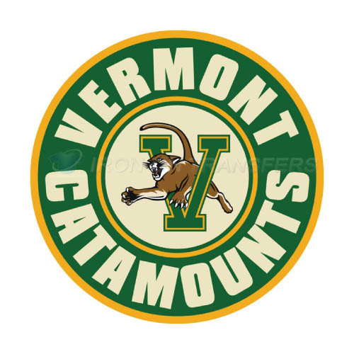 Vermont Catamounts Iron-on Stickers (Heat Transfers)NO.6809